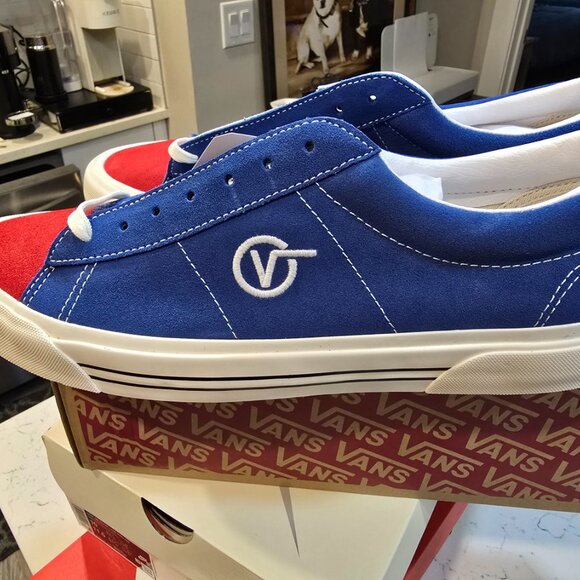 Vans Men UA Sid DX Anaheim Factory Blue Red VN0A4BTXXIB MENS SIZE 12 NEW - Picture 5 of 10